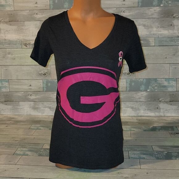 Nike Green Bay Packers Breast Cancer Shirt/Top sz Small - Picture 1 of 4